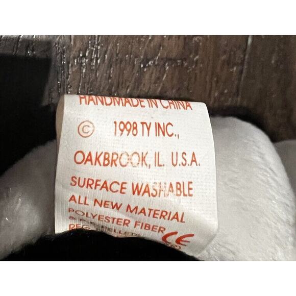 FORTUNE TY BEANIE BABY Babies Rare 1997 Panda W/ 1998 Tush Tag ERROR - Picture 7 of 9